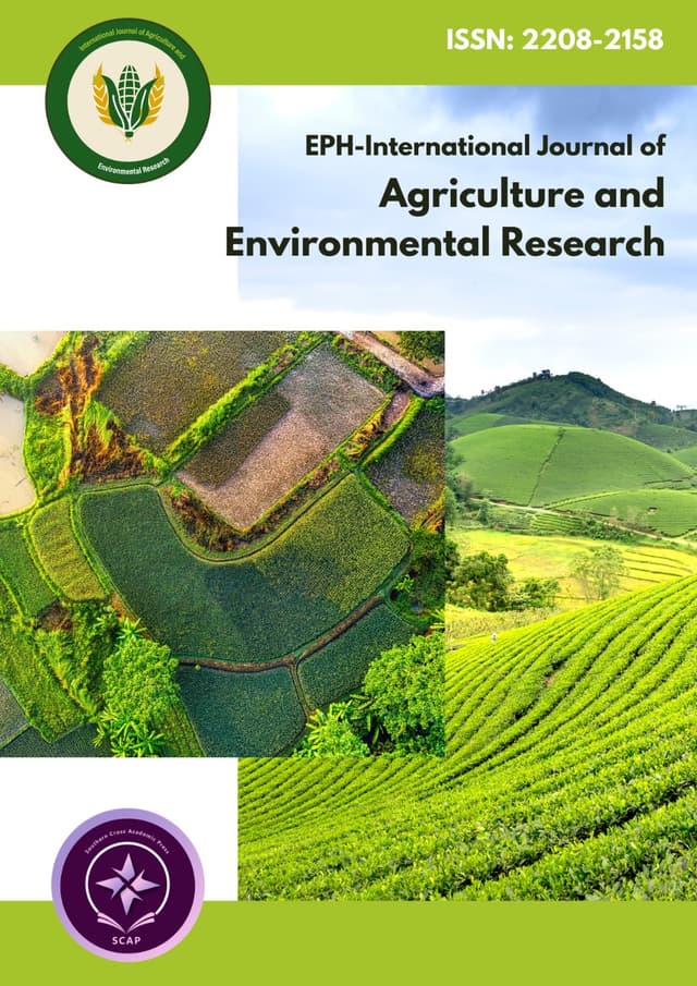 EPH - International Journal of Agriculture and Environmental Research